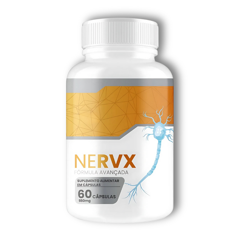 Nervx -  60 Cápsulas - Saúde dos Nervos + Frete Grátis