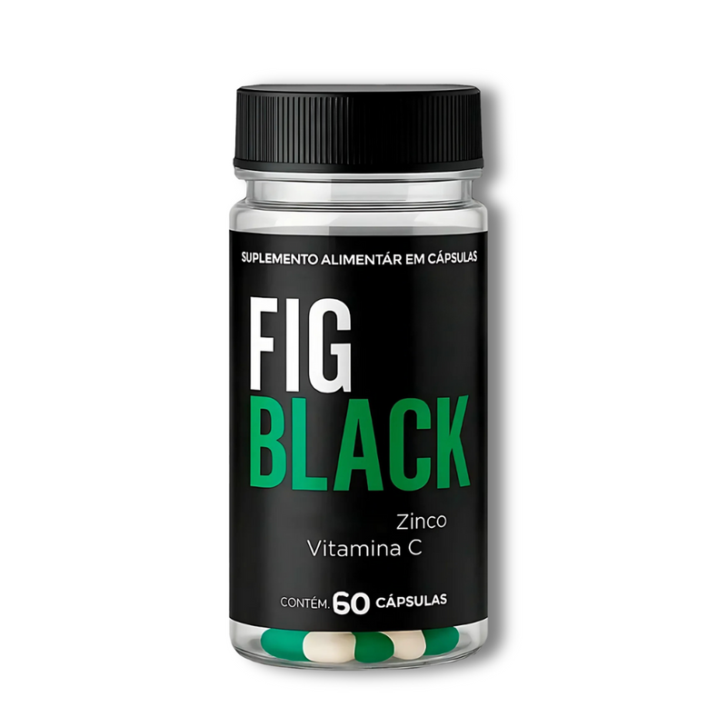 Fig Black Original 60 Cápsulas - Equilíbrio da Saúde Metabólica - Frete Grátis