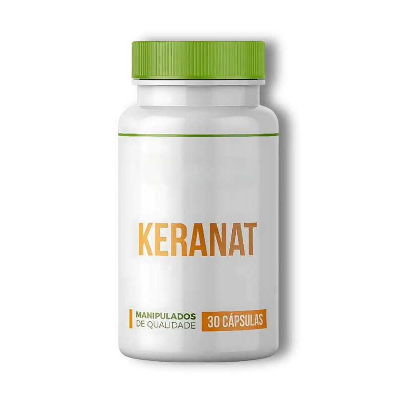 Keranat  -  30 Cápsulas - Cabelos Mais Saudáveis + Frete Grátis