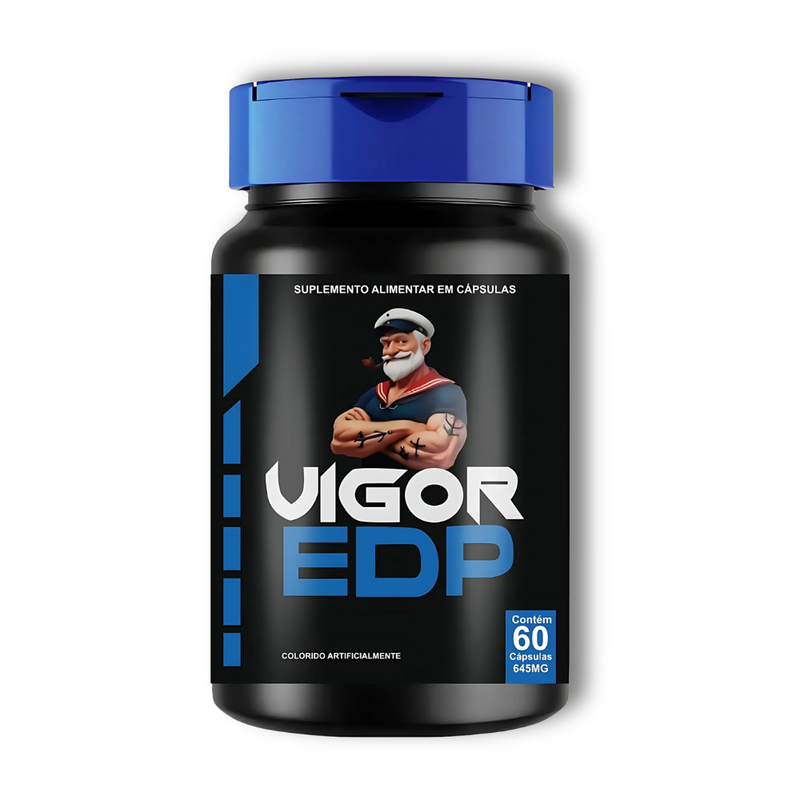 Vigor EDP Original 60 Cápsulas - Desempenho Masculino - Frete Grátis