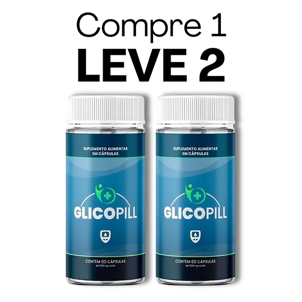 Glicopill -  60 Cápsulas - Equilíbrio da Glicose + Frete Grátis