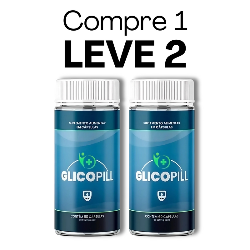 Glicopill -  60 Cápsulas - Equilíbrio da Glicose + Frete Grátis