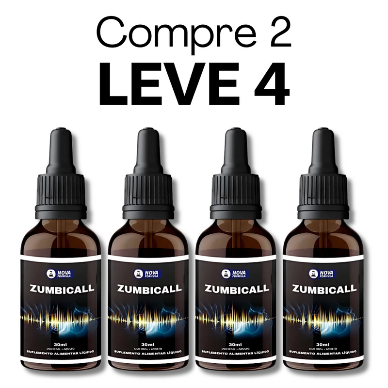 ZumbiCall Original 30ml - Saúde Auditiva - Frete Grátis