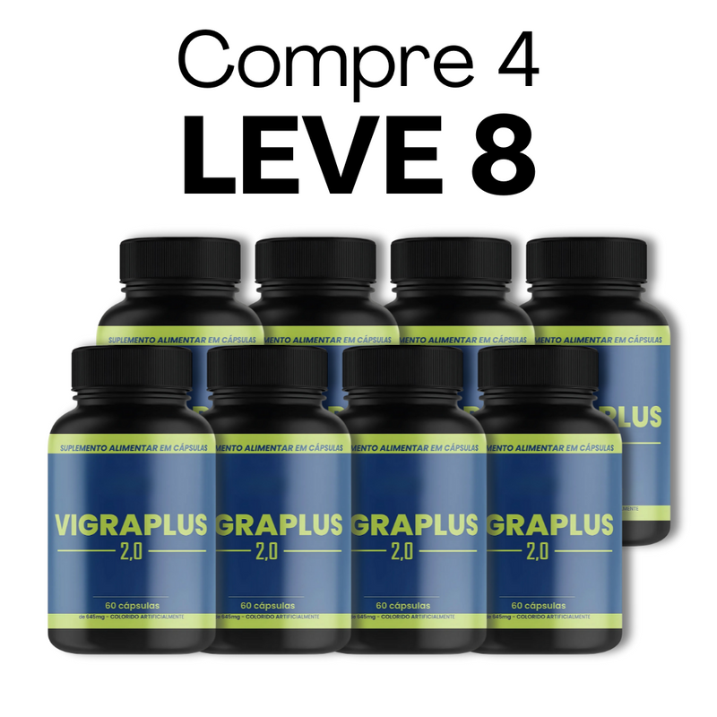 Vigraplus  -  60 Cápsulas - Desempenho para a Vida Íntima + Frete Grátis