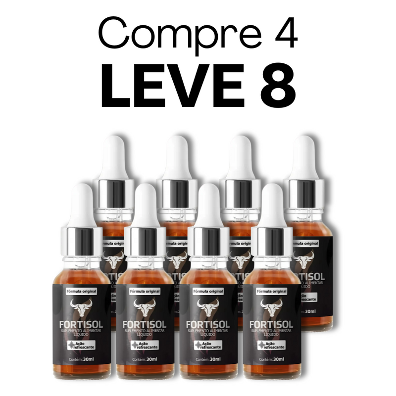 Fortisol  -  30ml - Se Sinta Mais Confiante + Frete Grátis