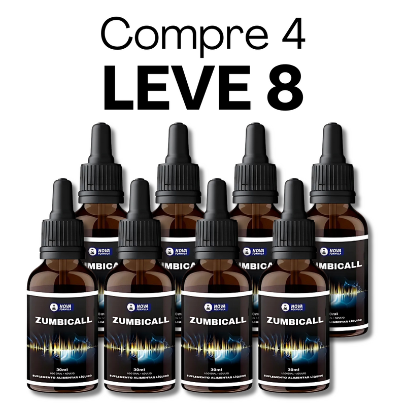 ZumbiCall Original 30ml - Saúde Auditiva - Frete Grátis