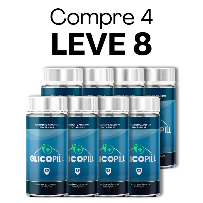 Glicopill -  60 Cápsulas - Equilíbrio da Glicose + Frete Grátis